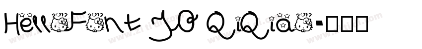 HelloFont ID QiQiao字体转换